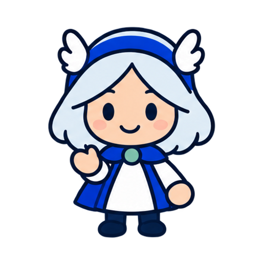 Valkyriai’s cartoon Valkyrie guide waving hello